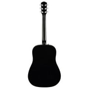Fender CD-60S Dreadnought Acoustic Guitar, Black