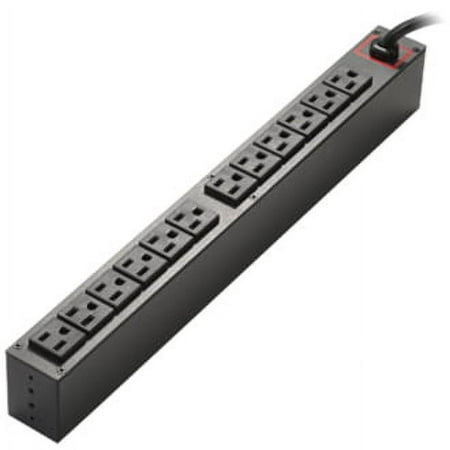 UPC: 3553340580154 | Eaton Flex PDU 1.44 kW max 110-125V 12A 12 Outlets 1U Single-Phase PDU