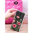 thumbnail image 3 of FINCIBO Soft TPU Clear Case Slim Protective Cover for Nokia 3.1 A / Nokia 3.1 C 5.45" 2019, Carnations Flowers, 3 of 3