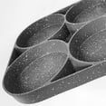 thumbnail image 3 of Sartén Para Huevos Piedra Medicinal Sartén Para Panqueques De 4 Agujeros Sartén Antiadherente Para Hamburguesas De Huevo Frito Para 4 Huevos Con Mango A Prueba De Escaldaduras Negro Serendint HA014490-00, 3 of 6