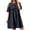 C-Black166, variant on DHFJKG Summer Dresses For Women Casual Tshirt Dress Lace Trim Crew Neck Short Sleeve Flowy A-Line Mini Sundress Versatile Dresses