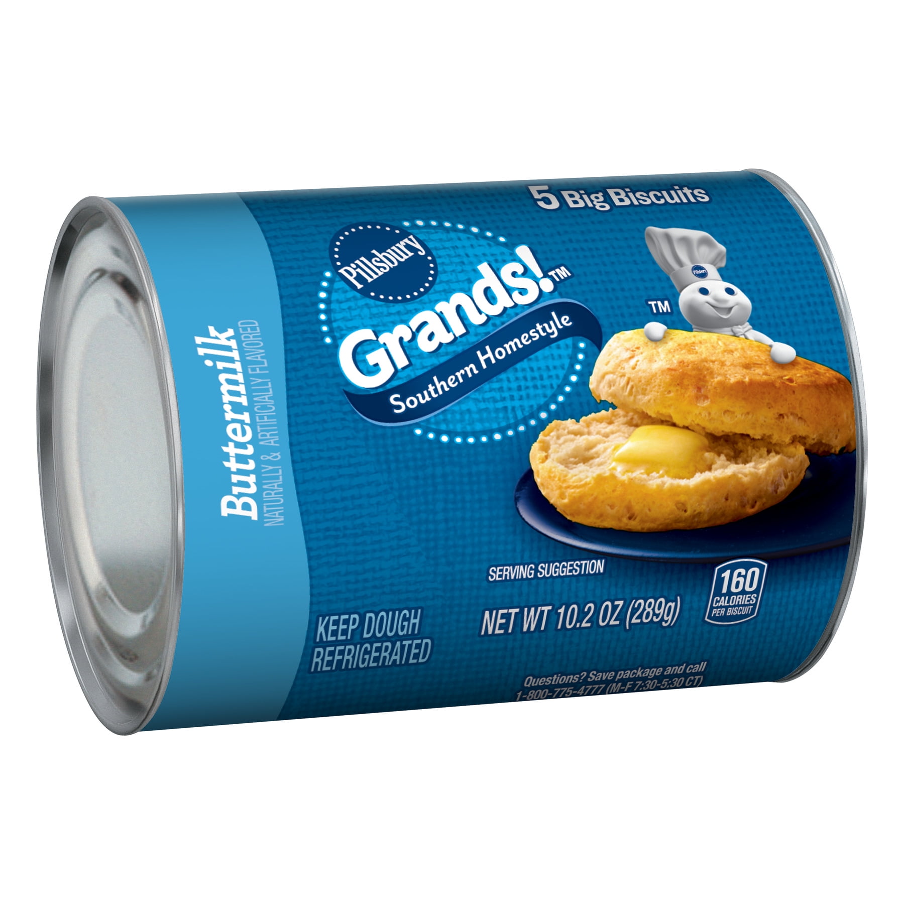 Pillsbury Grands Southern Homestyle Buttermilk Biscuits 5 Ct 10 2 Oz pillsbury-grands-southern-homestyle-buttermilk-biscuits-5-ct-10-2-oz