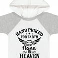 thumbnail image 4 of Inktastic Handpicked for Earth by My Nana in Heaven with Angel Wings Boys or Girls Baby Bodysuit, 4 of 5