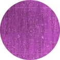thumbnail image 1 of Ahgly Company Indoor Round Oriental Pink Industrial Area Rugs, 5' Round, 1 of 4