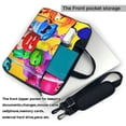 thumbnail image 3 of Zufioo inside out 2 for Laptop Bag, Zippered Computer Shoulder Bag Messenger Bag Briefcase, Suitable for School, Work, Travel, 3 of 9