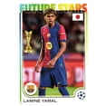 thumbnail image 1 of La tarjeta de fútbol encabeza las competiciones de clubes de la UEFA 2024-25 Lamine Yamal, 1 of 2