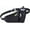 Black, variant on Fanny Pack with Water Bottle Holder, Hydration Running Belt for Men Women, Adjustable Strap Waist Bag Suitable for Hiking Running Walking Jogging