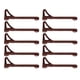 thumbnail image 3 of 10 retenedores de gafas antideslizantes de silicona de diseño universal y cómodo. Café, 3 of 7