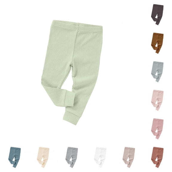 Shachafan Organic Boys Pants Soft Baby Leggings Solid Color Casual Trousers For Autumn Toddler Breathable Comfort Stretchy Daily Wear Kids 2t Clothes Boys
