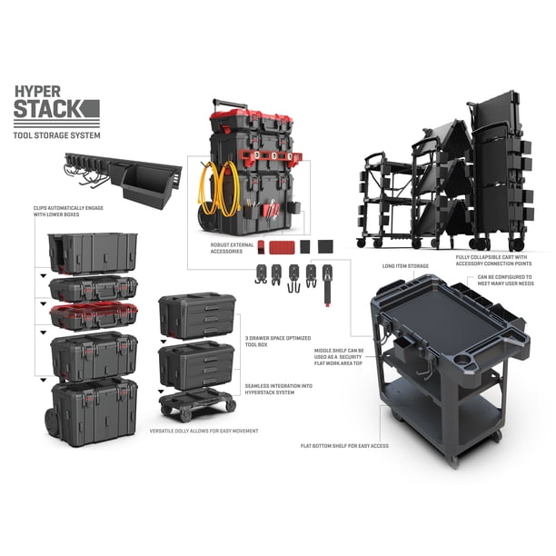 Hyper Tough Hyper Stack Universal Clip Hook – Modular Garage