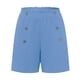 thumbnail image 3 of MKLEKYY Pantalones Cortos Deportivos para Mujer, Pantalones Casuales de Pierna Recta para Mujer, Pantalones Cortos Deportivos Holgados de Cintura Alta, Pantalones Casuales de Moda, 3 of 4