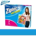 Ziploc Big Bag Double Zipper, Large, 5 Count