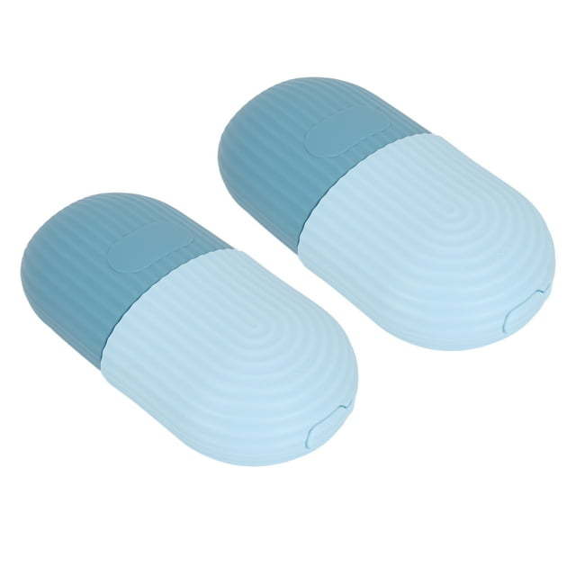 Ice Face Roller, 2pcs Dual Pack, Improve Skin Condition, Silicone Material, Versatile Beauty Tool With Pattern, For Puffiness, Relieve Muscle Soreness, Headaches, And