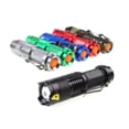 thumbnail image 1 of zoom mini sk68 torch portable torch camping light pen clip light（red）, 1 of 4