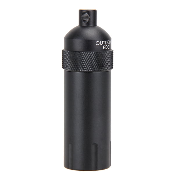 Estuche Supervivencia Pastillero Impermeable Contenedor Senderismo Equipo de Emergencia