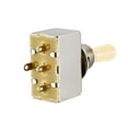 thumbnail image 3 of Metal Electric Guitar 3 Way Box Toggle Switch With Cream Knob 2 pcs, 3 of 5