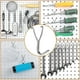 thumbnail image 5 of 50 Pack 20mm Pegboard Stainless Steel Hooks For Kitchen Storage Garage Accessories Workbench Tools Craft Supplies, 5 of 5
