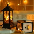 thumbnail image 4 of SWSUSN Halloween Flameless Pillar Candles with Remote and Timer Battery Operated LED Flickering Candle Light Set with Pumpkin, Witch Decals for Jack-O-Lantern Décor Party Home Decorations, 2”x5”, 4 of 8