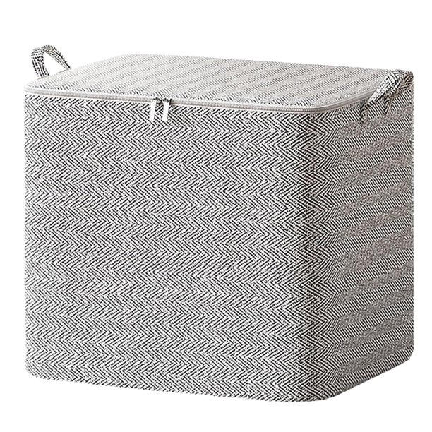 ¡Oferta relámpago! Bolsa de almacenamiento Jwdx, liquidación de textiles para el hogar, bolsa portátil de tela no tejida con cremallera, organizador de ropa plegable, contenedores de almacenamiento