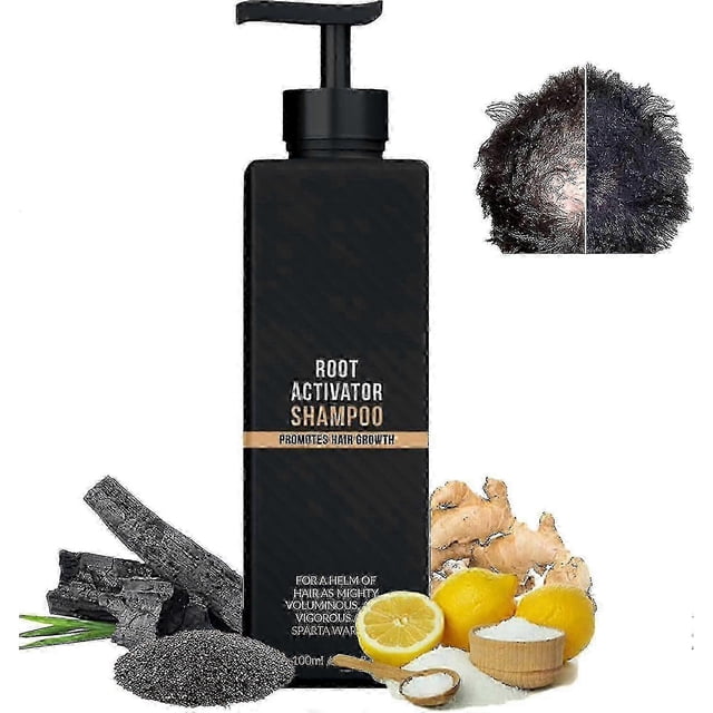 Root Activator Shampoo, Mane Root Activator Shampoo, Shampoo Root Activator Promotes Hair Growth For Men Hair Thickening Shampoo - Youa 1pcs