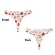 thumbnail image 3 of Fotbe Gingerbread Holiday Sweets Tanga Sin Costuras para Mujer con Estampado – Panties Invisibles, Transpirables y Cómodos para Uso Diario-Medium, 3 of 6