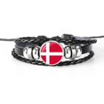 thumbnail image 3 of Pulsera de bandera Nacional La Vida Bella Finlandia Noruega Suecia Dinamarca Unisex, 3 of 4