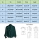 thumbnail image 5 of Camisas Para Hombre Slim Fit Camisa de corte vintage gótica para hombre Camisa de manga larga con dobladillo y cuello doblado hacia abajo (Blue, XXL), 5 of 5