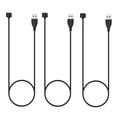 thumbnail image 1 of Cable de carga USB 3x para reloj inteligente Sunnimix 50 cm negro, 1 of 8
