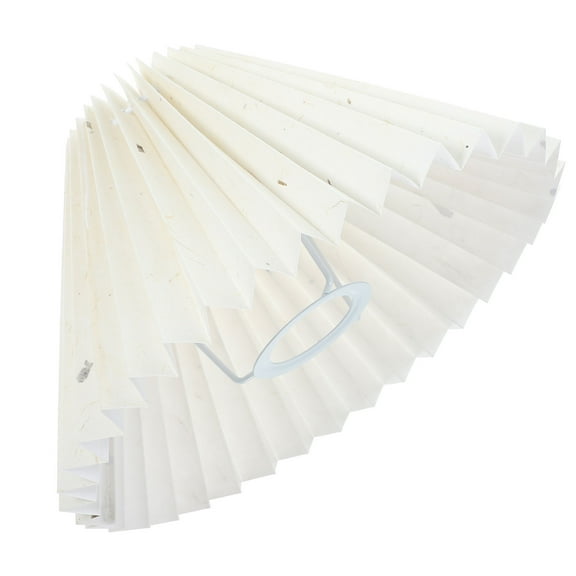 Soimiss Khaki Small Pleated Lampshade with Iron Frame for Table Or Floor Lamp Decor