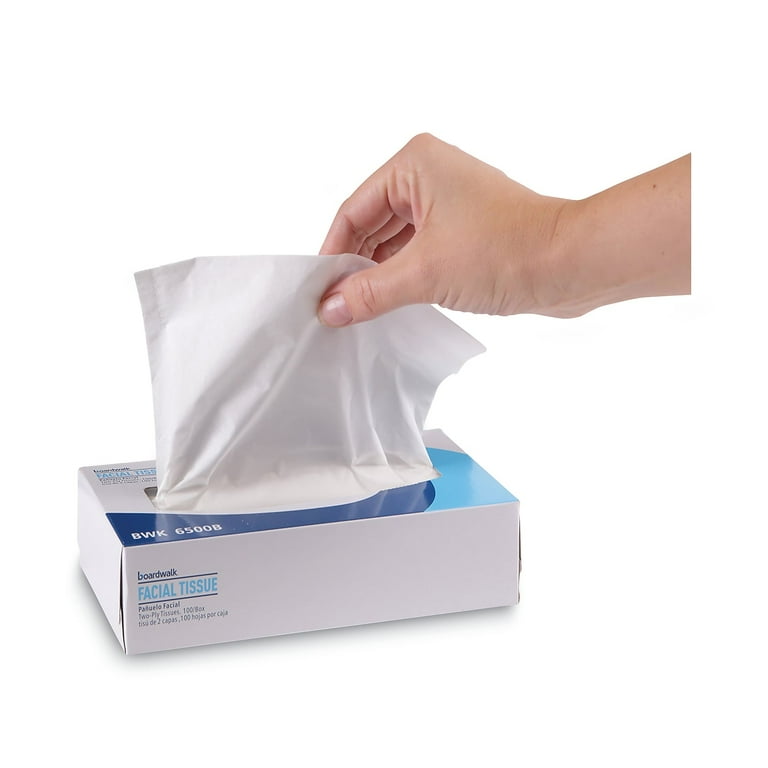 Office Packs Facial Tissue, 2-Ply, White, Flat Box, 100 Sheets/Box, 30 Boxes/Carton Office Packs Facial Tissue, 2-Ply, White, Flat Box, 100 Sheets/Box, 30 Boxes/Carton