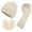 Beige, variant on Prolriy Set Beanies Hats Men Women New Winter Thickened Warm Hat Scarf for Women Glove Knitted Three Piece Set Beige