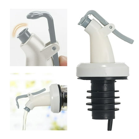 

2PC Kitchen Olive Oil Bottle Mouth Stopper Wine Dispenser Pourer Flip Top Tool Cookware Sets