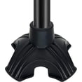 thumbnail image 1 of PinesC Cane Tips - 1 Inch Heavy Duty Rubbers Self Standing Quad Base Replacement Walking Cane Tips (Black), 1 of 5