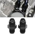 thumbnail image 1 of 6An To 1/2-20 Inverted Flare Adapter, 1 Pair Robust Transmission Cooler Line Connector Pressure Resistant  for Radiator System, 1 of 7