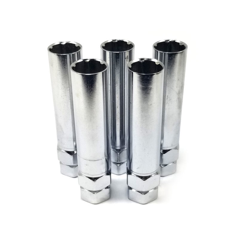 5x 6Point Spline Key/Socket/Tools 3/4" 13/16" 21mm Drive Car/ATV/UTV Lug Nuts