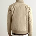 thumbnail image 6 of Fgnfyis Mens Winter Coat Autumn Winter Pocket Short Ribbed Panel Design Long Sleeve Stand Collar Jacket Jackets for Men Khaki XXL, 6 of 6