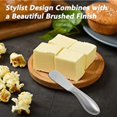 thumbnail image 6 of Casewin 6-Piece Cheese and Butter Spreader Knives, Spreader Knife Set, One-Piece Stainless Steel, Silver, 6 of 6