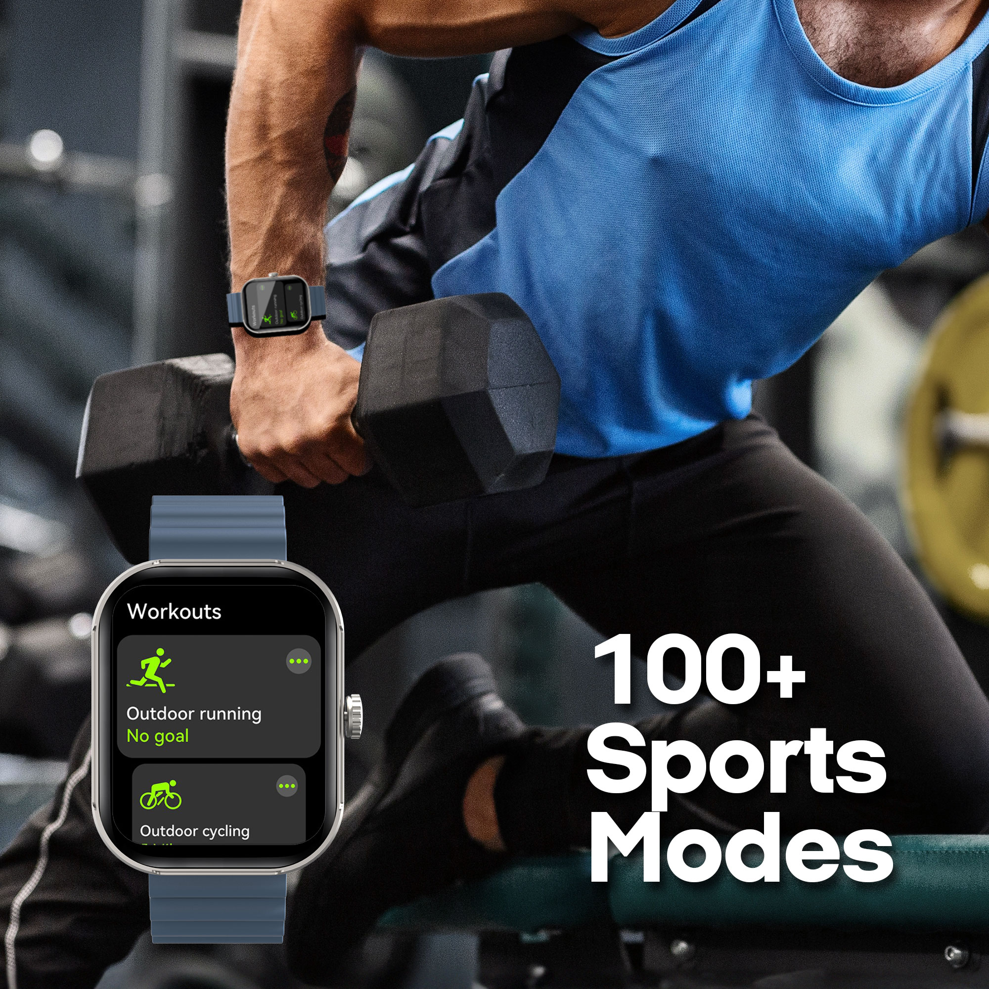 3Plus MEGA Smartwatch with 2.02" AMOLED Screen photo 5