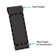 thumbnail image 3 of Dump Truck & Trailer Tarp Kit with 7'6" x 18' PVC Double Pocket Mesh Tarp - Manual Hand Crank Cab Level Dump Truck Tarp System to Prevent Load Spillage, 3 of 9