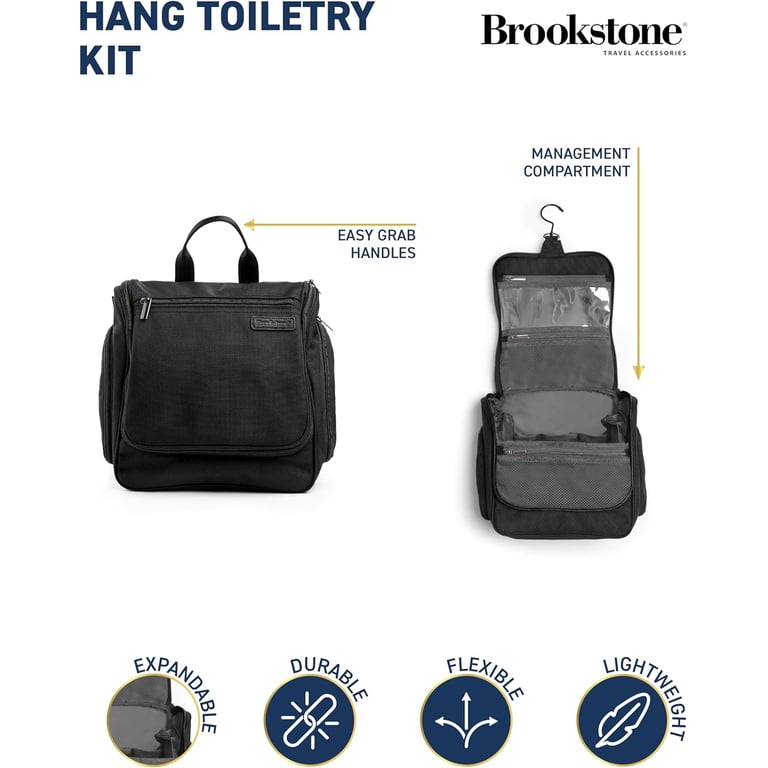 Brookstone Large Hanging Cosmetic Organizer Toiletry Bag photo 7