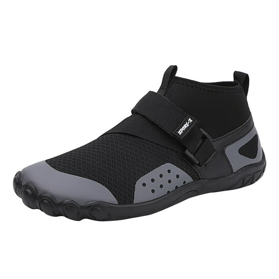 Quick Dry Beach Water Shoes for Women Swimming Wading Diving Yoga Skin Summer Lightweight Non Soft Sole Footwear Black 39