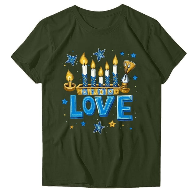 Blusas de Manga Corta para las Mujeres Divertida Impresión Cuello Redondo Camiseta Vintage, Blusas de Primavera para las Mujeres