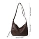 thumbnail image 3 of Bolso de hombro holgado de cuero vegano para mujer bolso casual tote para trabajo Compras de viaje, 3 of 7