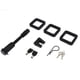 thumbnail image 2 of Trailer Hitch Locking Pin, Easy Operation Low Noise Rust Proof Electrophoretic Paint Locking Receiver Hitch Pin With 4 Keys For RV ANGGREK Otros, 2 of 8