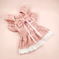 thumbnail image 2 of vnanda Cute Pet Dress Stylish Elegant Pet Dress with Traction Ring Flying Sleeves Bow Headpiece Faux Pearl Pendant Decor Cat Dog Princess Dress Pet Supplies, 2 of 8