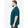 thumbnail image 3 of Boulder Creek By Kingsize Men's Big & Tall Heavyweight Jersey Crewneck T-Shirt, 3 of 5