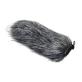 thumbnail image 3 of Mic Mic Deadcat Muff Muff Wind Screen Soft Fácil de usar Cubierta de micrófono de Windjammer de micrófono ligero profesional para uso en exteriores , 18 cm, 3 of 8