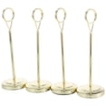 thumbnail image 5 of WHAMVOX  4 Pcs Stainless Steel Message Card Holder Place Holders for Table Golden, 5 of 7