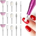 thumbnail image 2 of Monebena 15 Pcs Nail File Replacement Head Refills Set for Finishing Salon Electronic Manicure, 2 of 7
