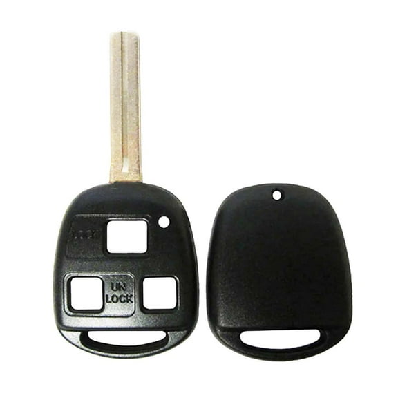 AKS Keys Replacement Shell for Lexus Remote Control Keyless Entry Shell – 3 Buttons Case for Lexus TOY48 Short Blade, Compatible with Select 1998–2009 Models (Shell Only, No Electronics) (1)